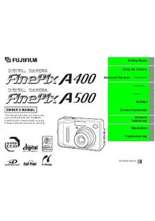 Fujifilm FinePix A510 manual. Camera Instructions.